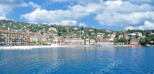 Preview: Santa Margherita Ligure At Italian Riviera Near Portofino,Liguria,Italy