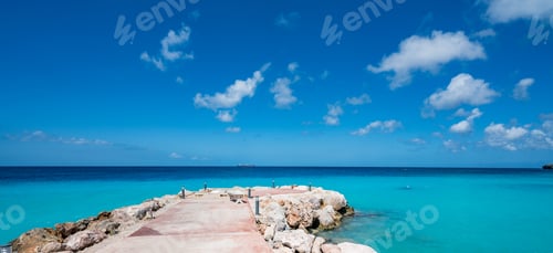 Preview: A Coral Beach Views Around The Small Caribbean Island Of Curacao