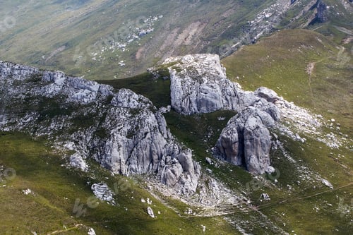 Preview: Landscape From Bucegi Mountains, Part Of Southern Carpathians In Romania