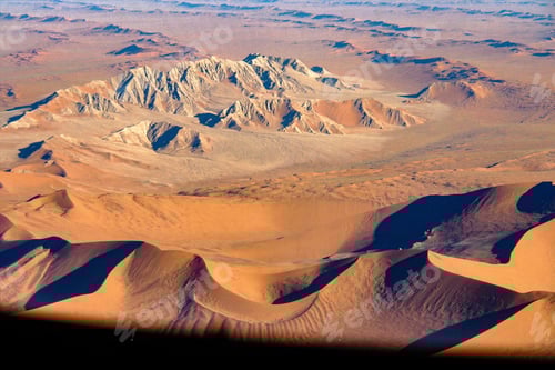 Preview: Landscape Of The Namib Desert, Namibia Africa.