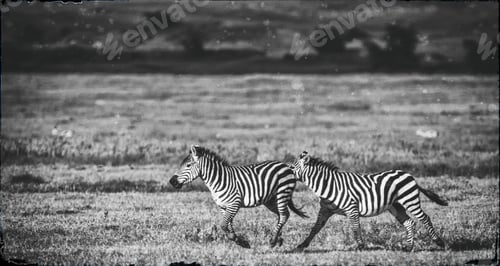 Preview: Zebras In The Ngorongoro Crater, Tanzania