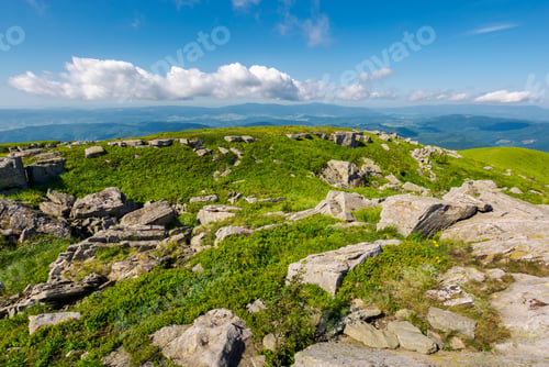 Preview: Fresh Summer Landscape In Mountains. Beautiful Location Of Carpathian Mountain. Explore The World