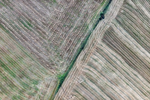 Preview: Aerial View Over The Rural Fields
