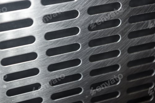 Preview: Stainless Steel Grating With Oblong Holes