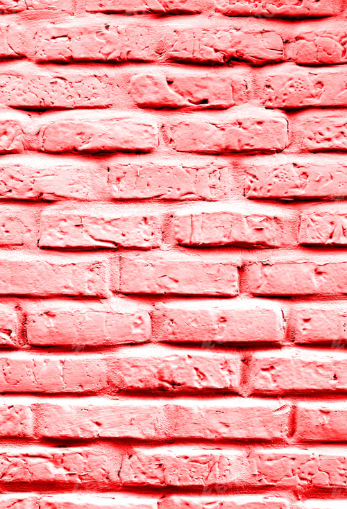 Preview: White Brick Wall, Detail Of A Wall Painted White, Decoration On A Facade