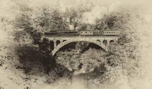 Preview: Steam / Museum Train In Vintgar Gorge In Slovenia