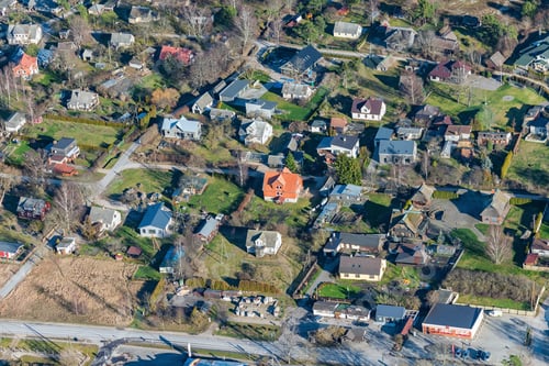 Preview: Aerial View Over The Village Ragaciems (Latvia)
