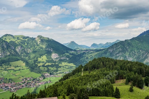 Preview: Landscape Around Bad Hindelang, Bavaria, Germany