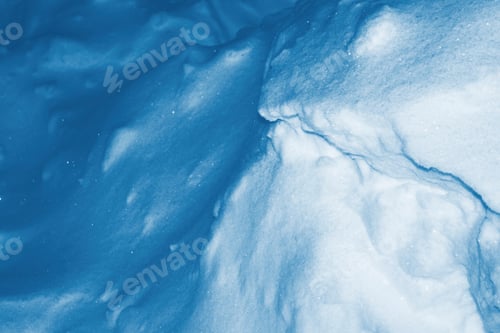 Preview: Blur Background. Winter Landscape. The Texture Of The Snow. Outdoor