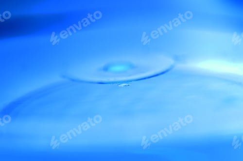 Preview: Abstract Composition Of Oil Drops On A Water Surface With Very Soft Focus