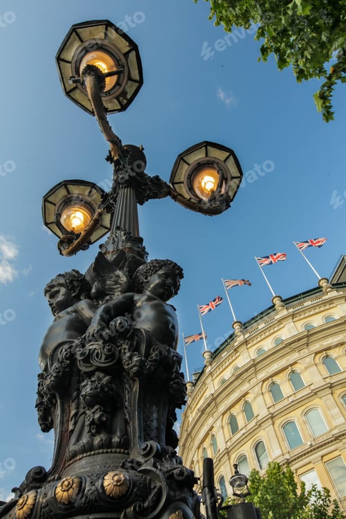 Preview: Street Lamppost Near, Trafalgar Square, London
