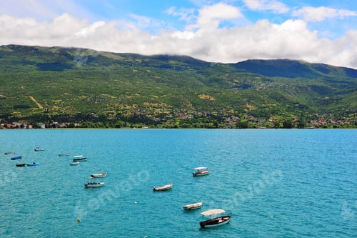 Preview: Boats On The Water Ohrid Macedonia