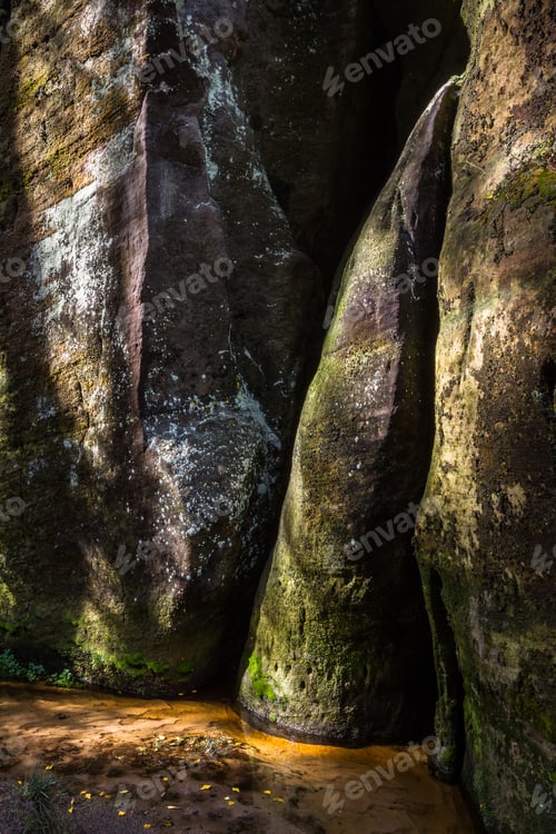 Preview: National Park Of Adrspach-Teplice Rocks. Rock Town. Czech Republic
