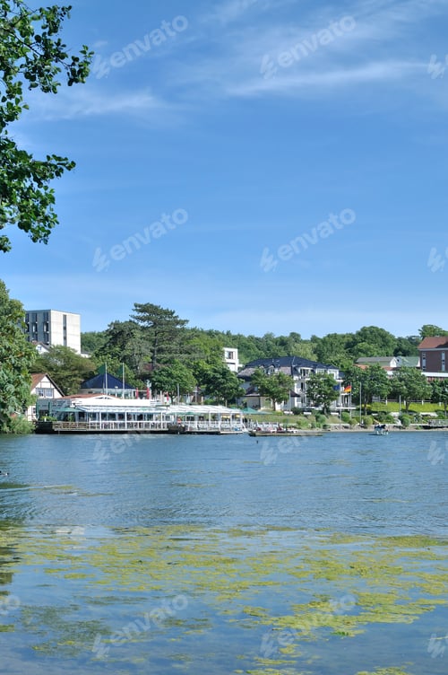 Preview: Promenade At Lake Dieksee In Malente,Holstein Switzerland,Germany