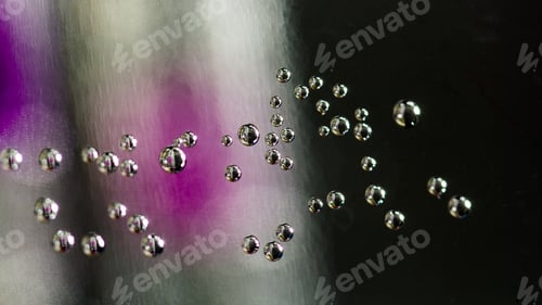 Preview: Abstract Composition With Underwater Tubes With Colorful Jelly Balls Inside And Bubbles
