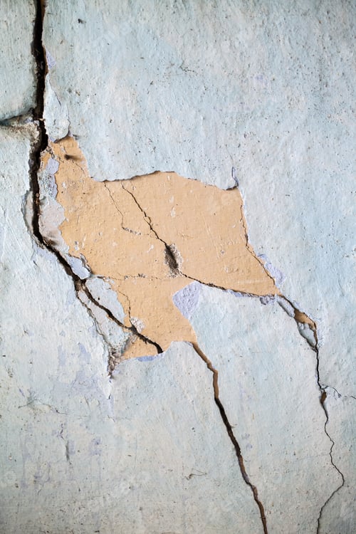 Preview: Old Wall Texture With Peeled Mortar And Cracks