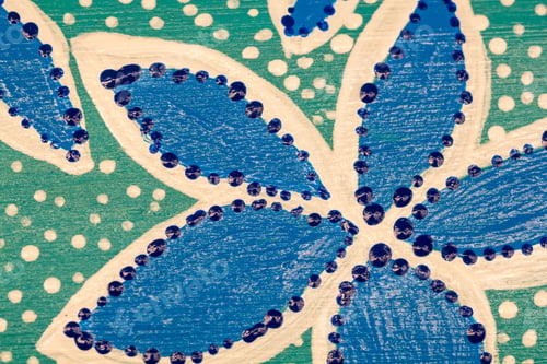Preview: Painted Wooden Surface - Texture And Background
