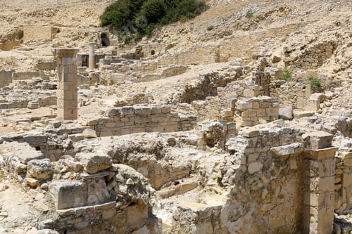 Preview: Antique Ruins Of Old Amathus City In Cyprus