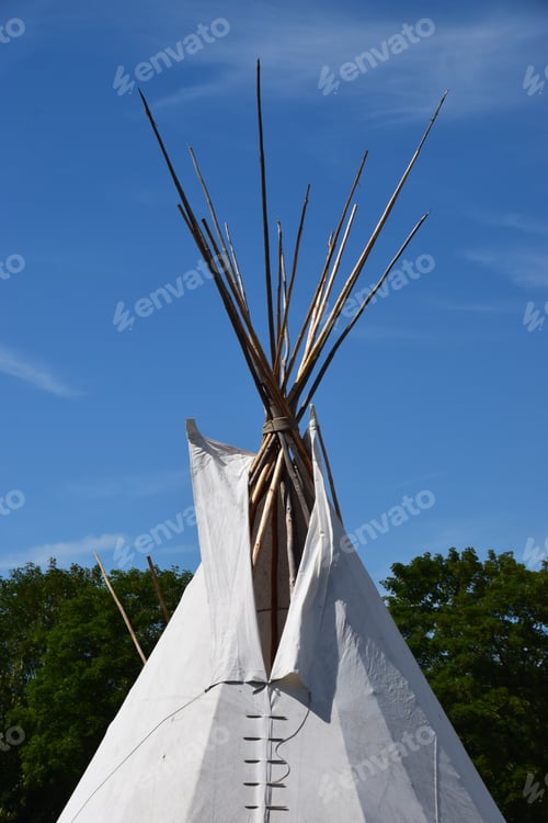 Preview: Traditional Teepee Of The North American Indians