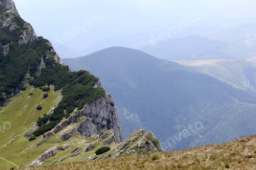 Preview: Landscape From Bucegi Mountains, Part Of Southern Carpathians In Romania