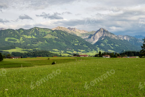 Preview: Autumn Impressions At Schweineberg Near Sonthofen / Bavaria