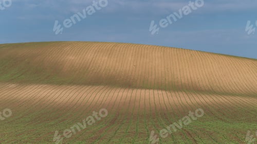 Preview: South Moravia Landscape And Farmland At Sunrise