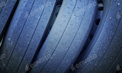 Preview: Competition Of Truck Wheels, Wheels Detail Used In A Competition Truck
