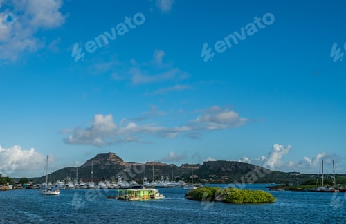 Preview: Sunset Cruise Around Spanish Water View Around The Caribbean Island Of Curacao