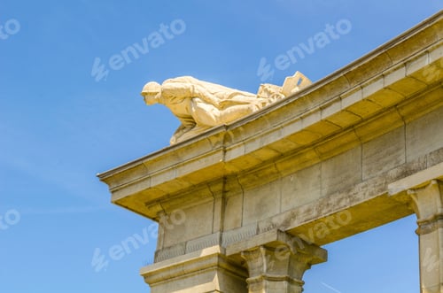 Preview: View Of The Monument Expressing Gratitude To Red Army Which Helped Preserve Peace In Europe In Wien