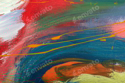 Preview: Art Background. Self Made Abstraction.