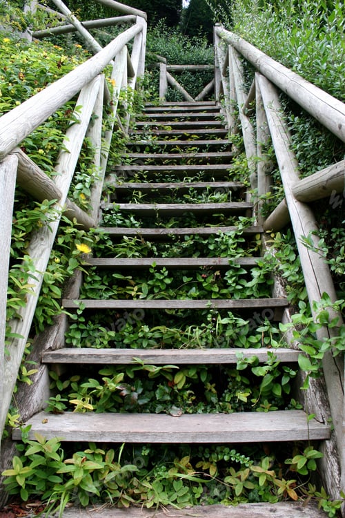 Vorschau: Holztreppe