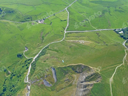 Preview: Mam Tor, Peak District, From A Paraglider