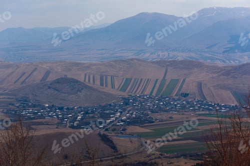 Preview: Rural Landscape With Gargar Village, Armenia