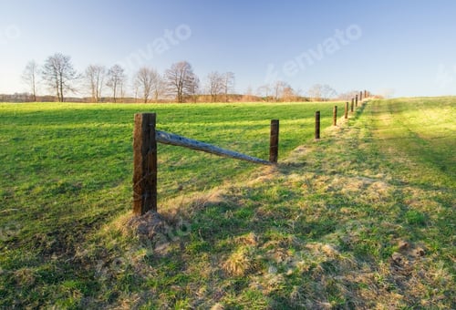 Preview: Meadow And Fence