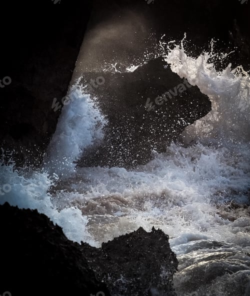 Preview: Crashing Waves Views Around The Caribbean Island Of Curacao