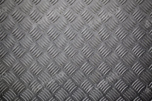 Preview: Silver Metal Textured, Metallic Trim Front Detail