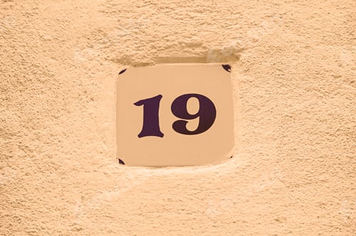 Preview: Number Nineteen, Detail Of An Odd Number, Digit