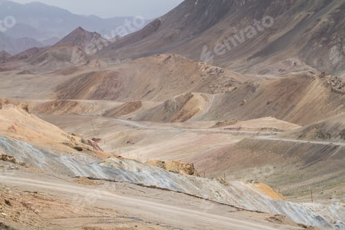 Preview: Pamir Highway. Marco Polo Silk Road. Gorno Badakhsan Province, Tajikistan. Central Asia Pamir