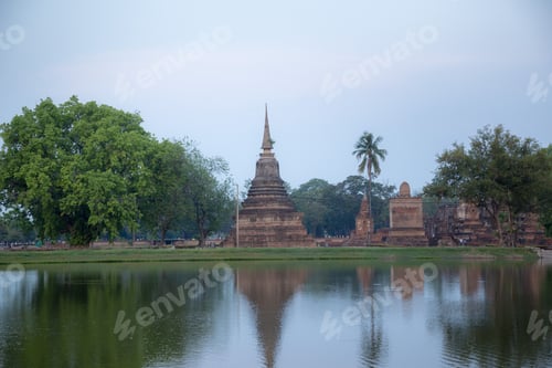 Preview: Sukhothai Historical Park Or Old Sukhothai City The Very First Capital City Of Thailand, Sukhothai