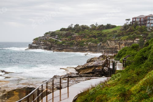 Preview: This Image Shows The Scenery On The Bondi Beach To Bronte Walk, Sydney, Australia