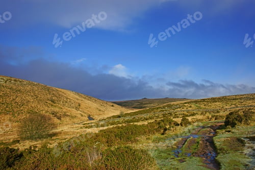 Preview: Looking Along The West Dart River Valley And Towards The Ancient Woodland Of Wistman’S Wood On A