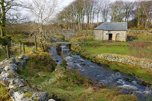 Preview: An Isolated Barn Used For Sheltering Livestock In Winter On The Banks Of The Blackbrook River In