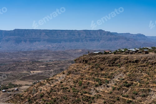 Preview: Mountains, Fields And Hills In The Highlands Of Lalibela, Ethiopia