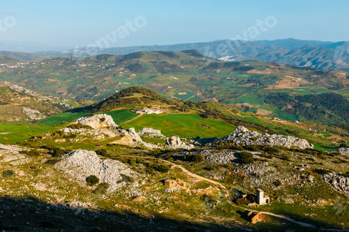 Preview: Picturesque Examples Of Karst Landscape, El Torcal De Antequera Natural Park, Andalusia, Spain