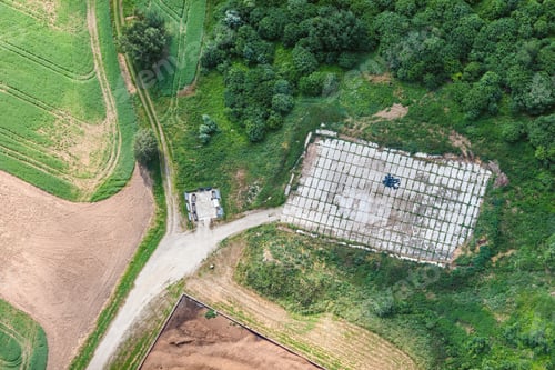 Preview: Aerial View Over The Garbage Storage Place