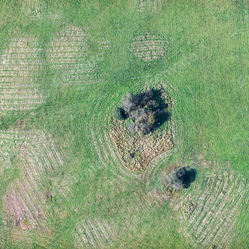 Preview: Aerial View Over The Rural Fields