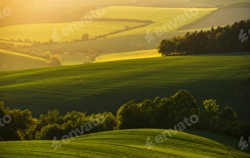 Preview: Magical Sunset In South Moravia Farmland