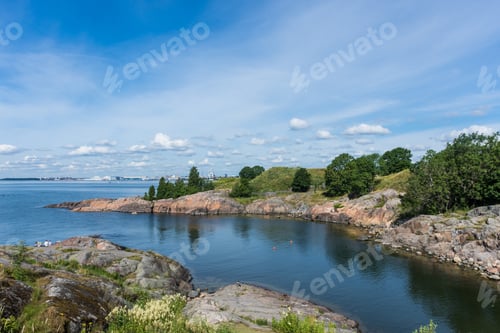 Preview: The Shore Of Suomenlinna Island, Helsinki, Finland