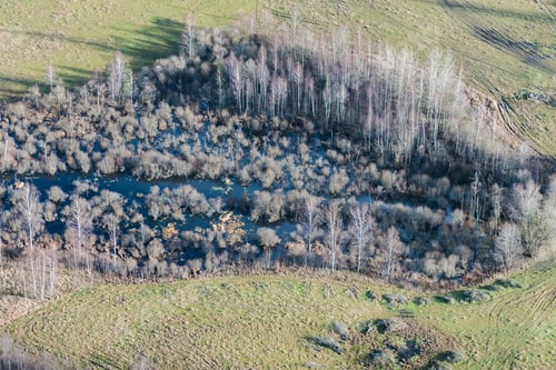 Preview: Aerial View Over The Pond