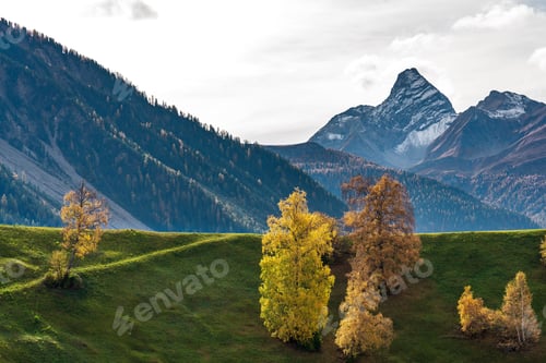 Preview: Autumn In Davos, Grisons, Switzerland